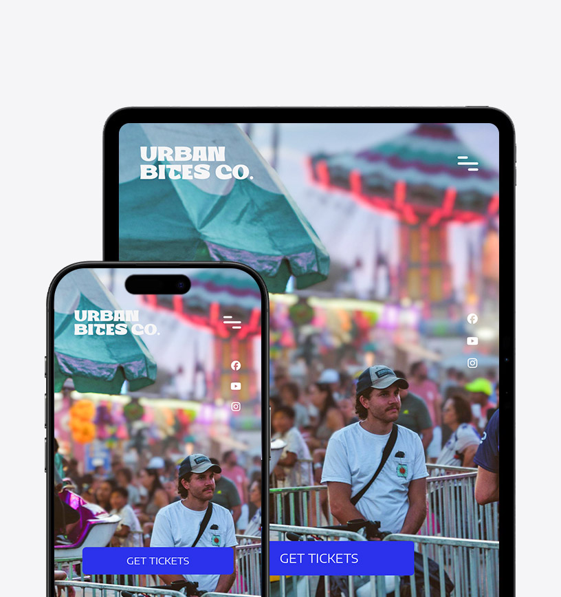 Deliver fast, mobile-friendly event websites. 