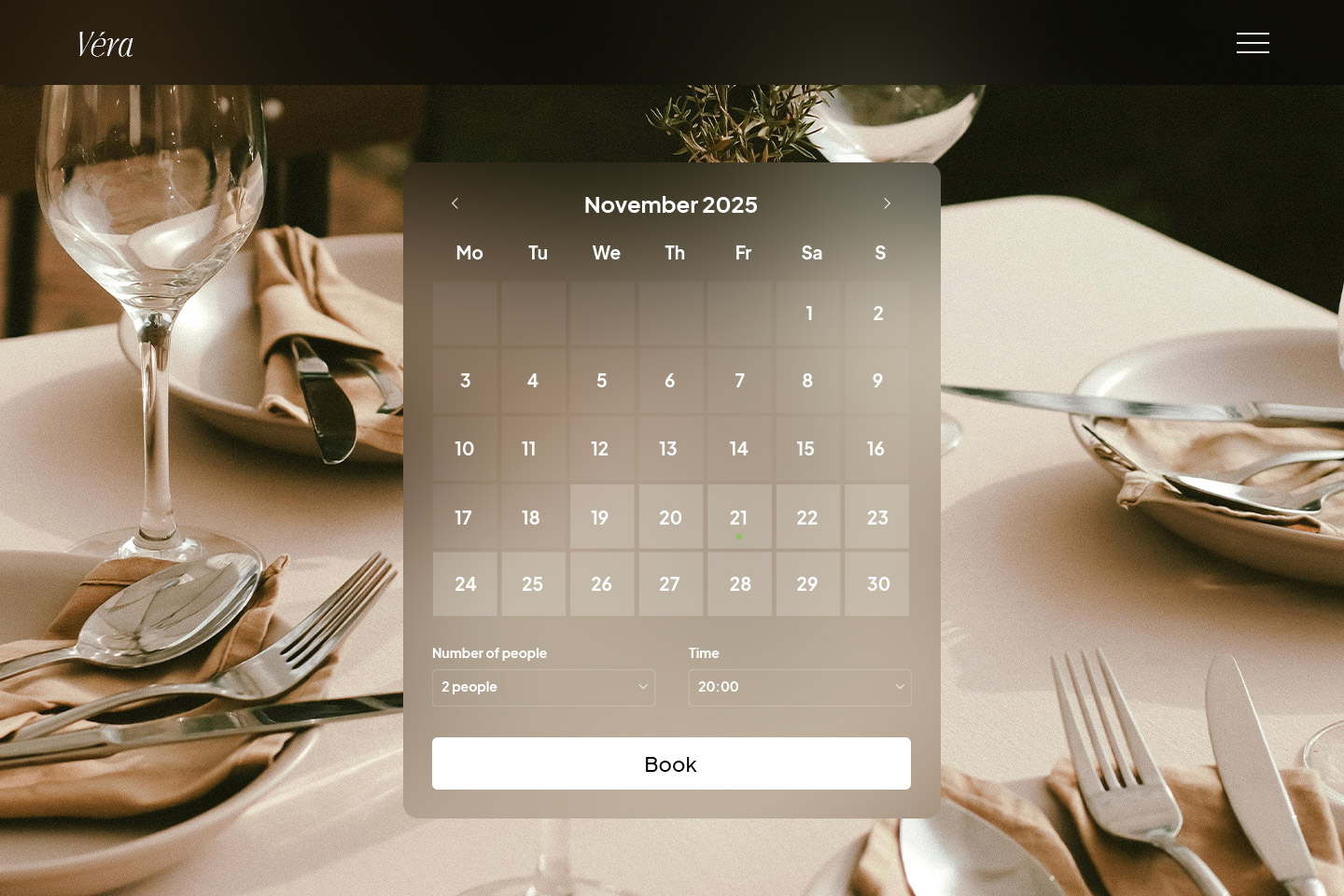 Let customers reserve tables instantly