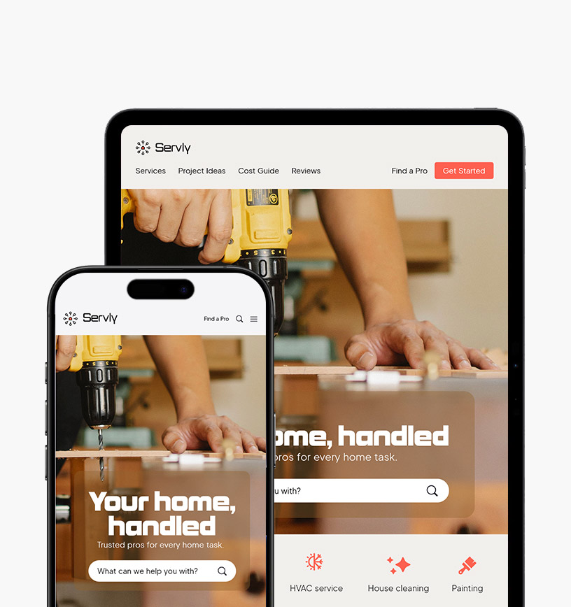 Look professional on any device.