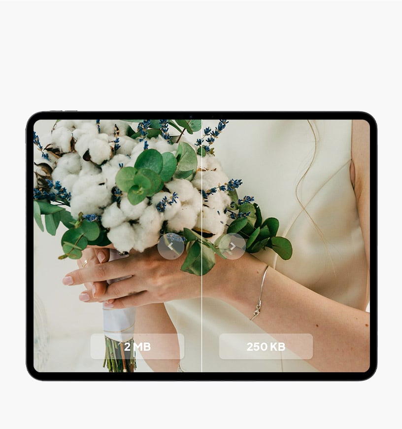 Photo & video optimized.