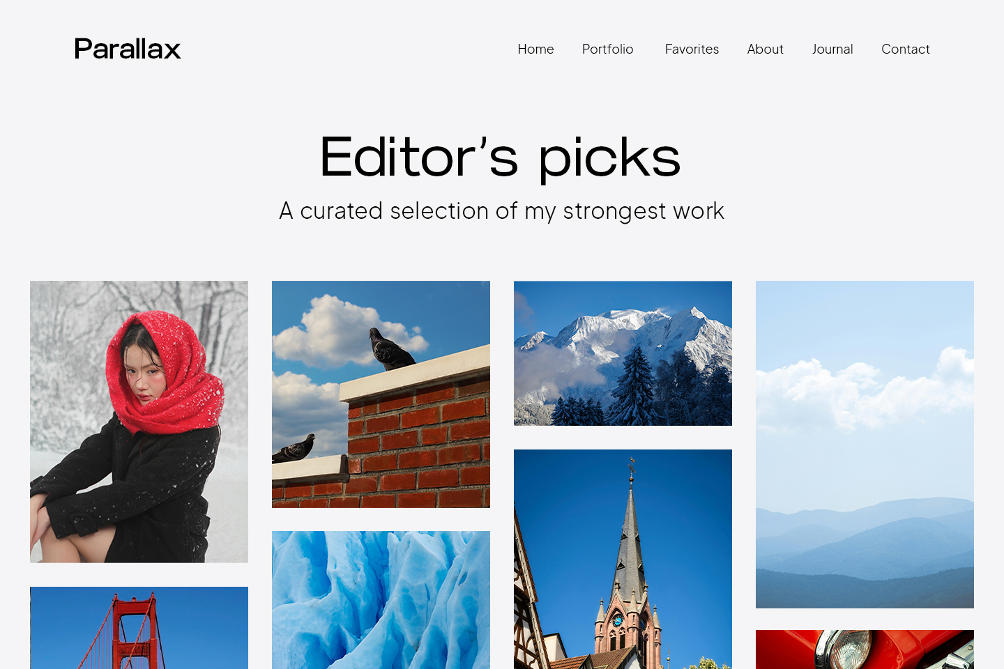 Showcase your best work