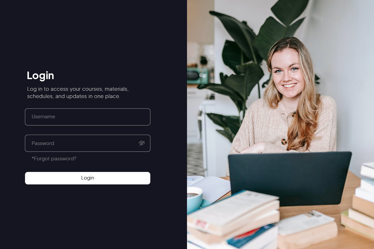 Student portal and dashboard