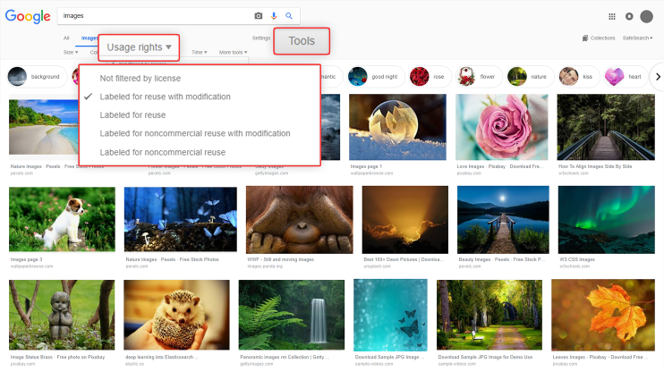 google-image-search-usage-rights-creative-commons