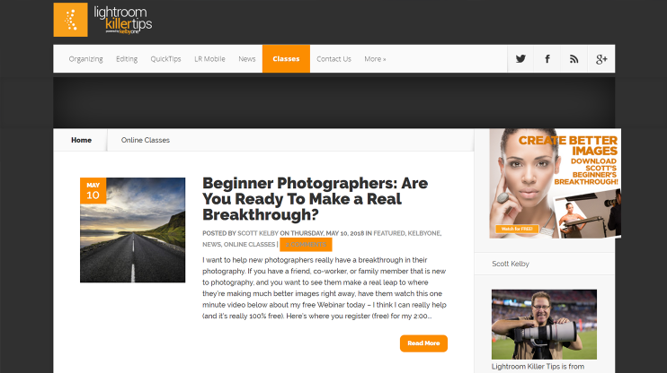 Learn photo editing on Lightroom Killer Tips - 10Web Blog