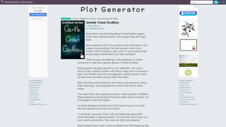 plot generator