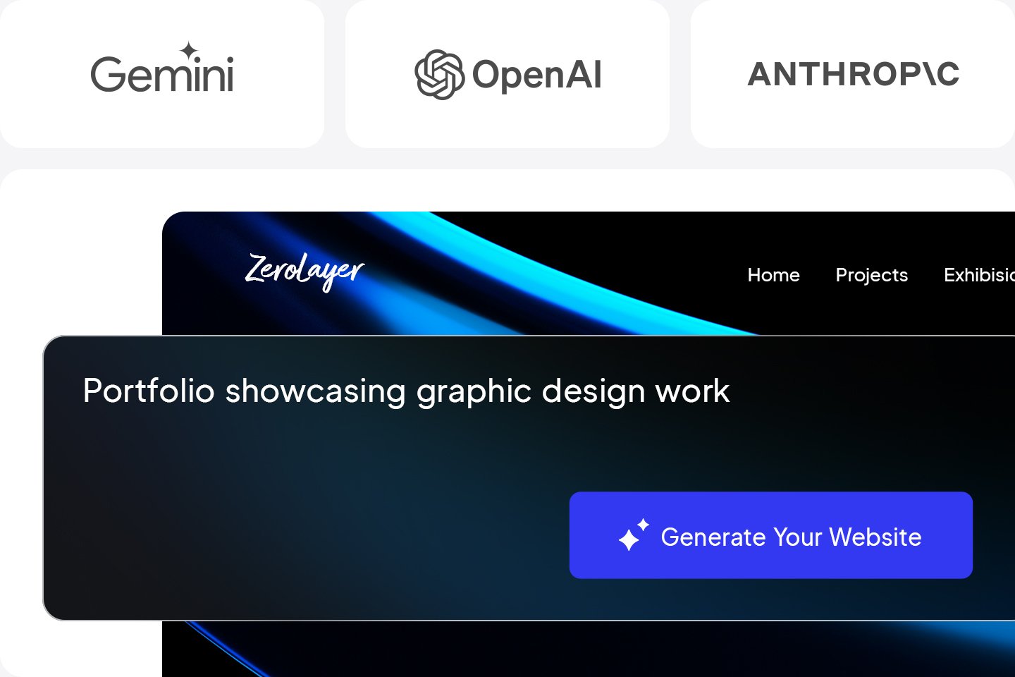 Powered by latest generative AI models