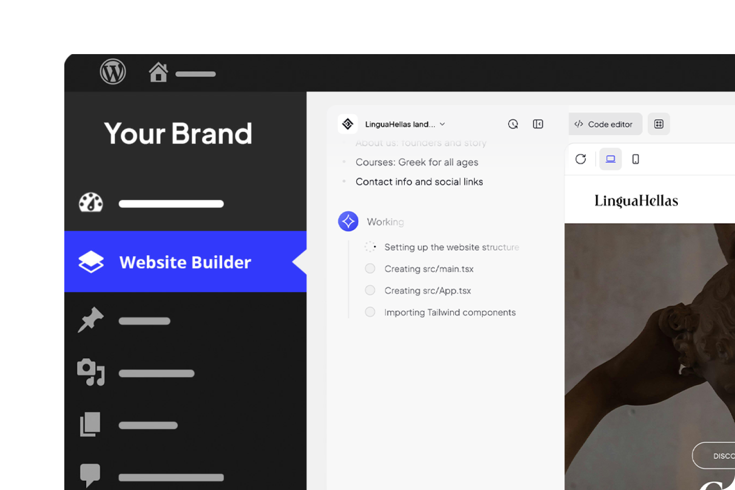 Set up brand, API key & plugin.