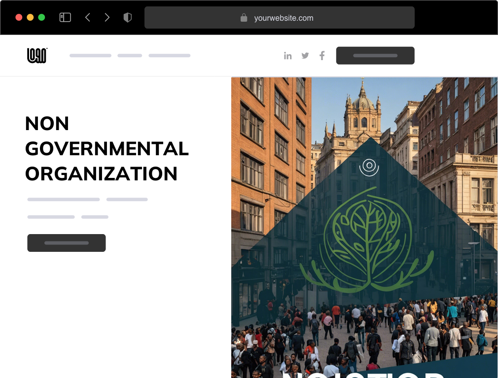 an NGO website example