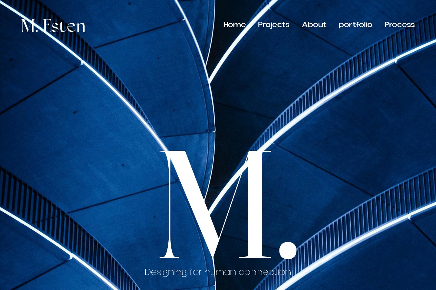 Portfolio website example