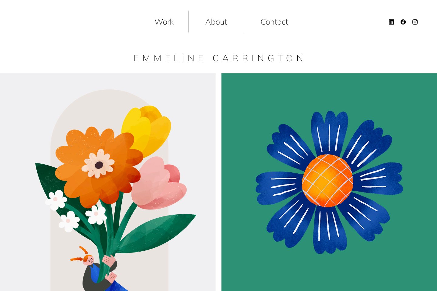 Portfolio website example