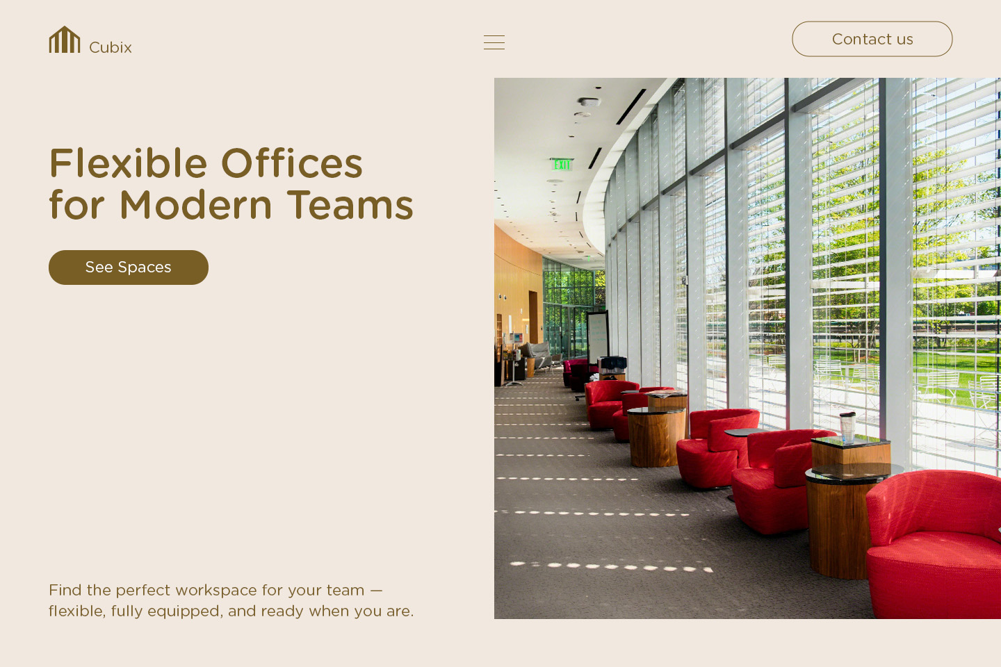 Real estate website example