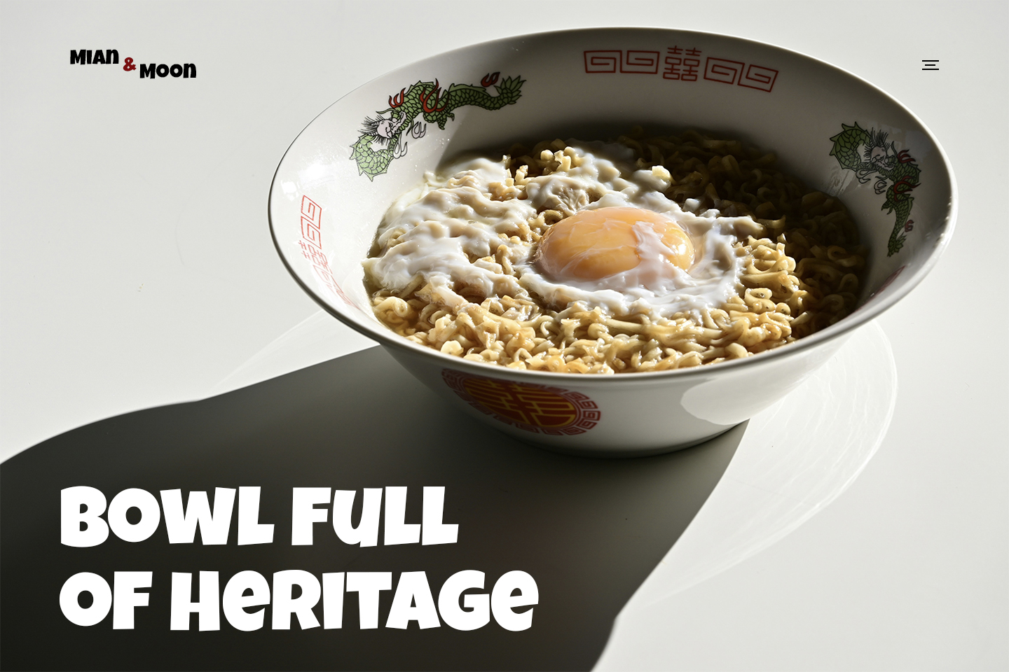 Restaurant website example