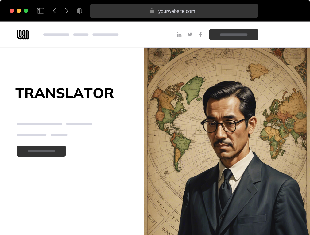 a translator website example