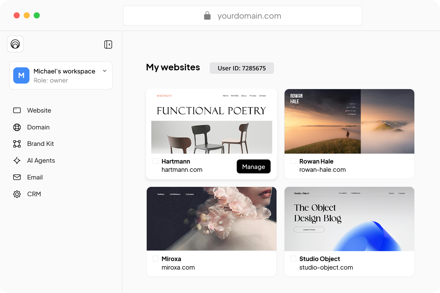 Powerful website editor
