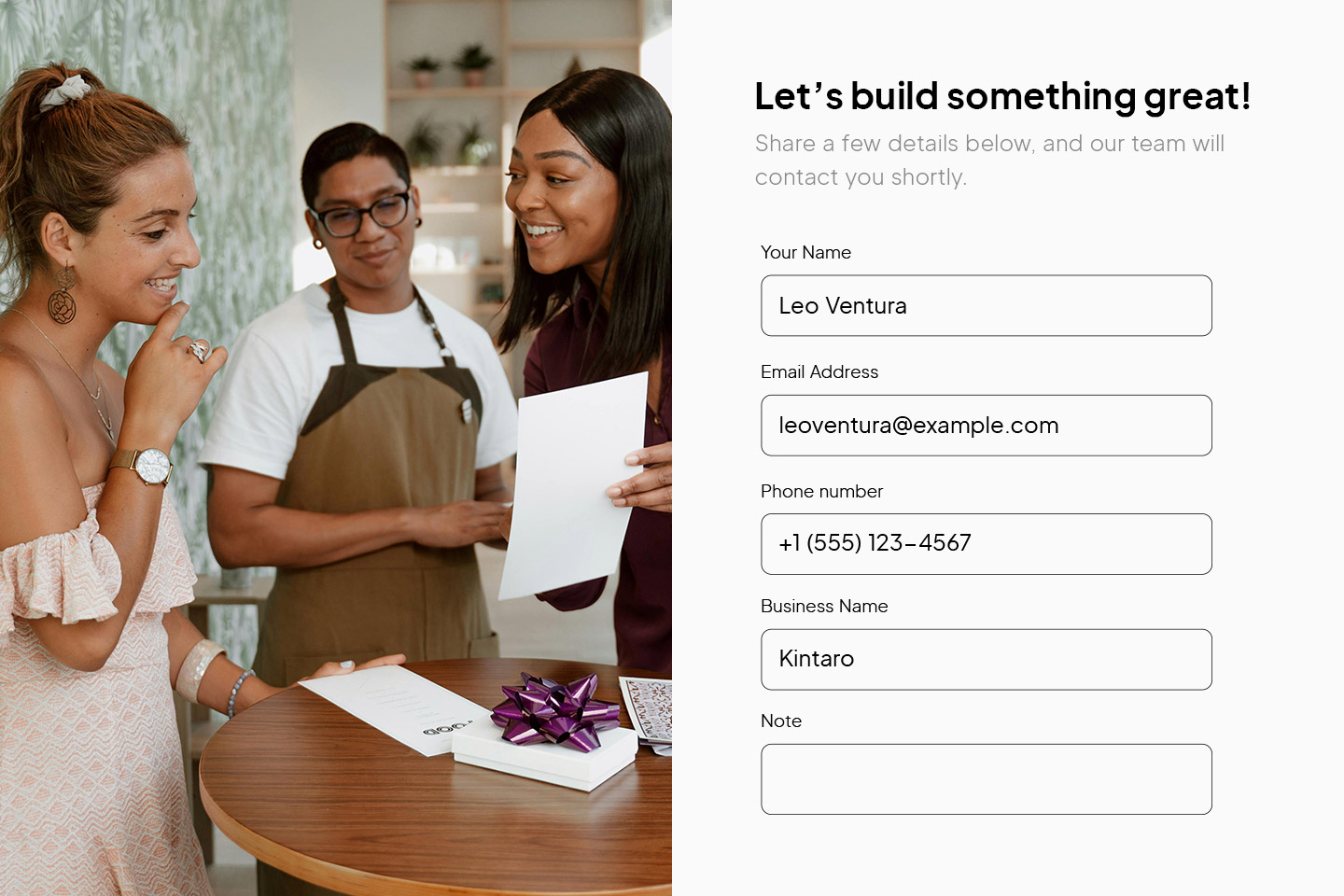 Capture leads effortlessly