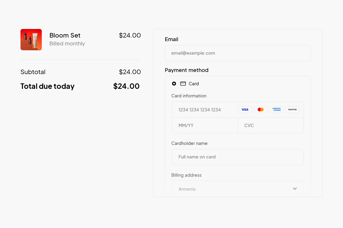 Accept payments and manage orders