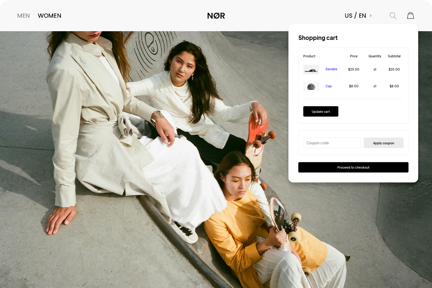 Create a seamless shopping experience