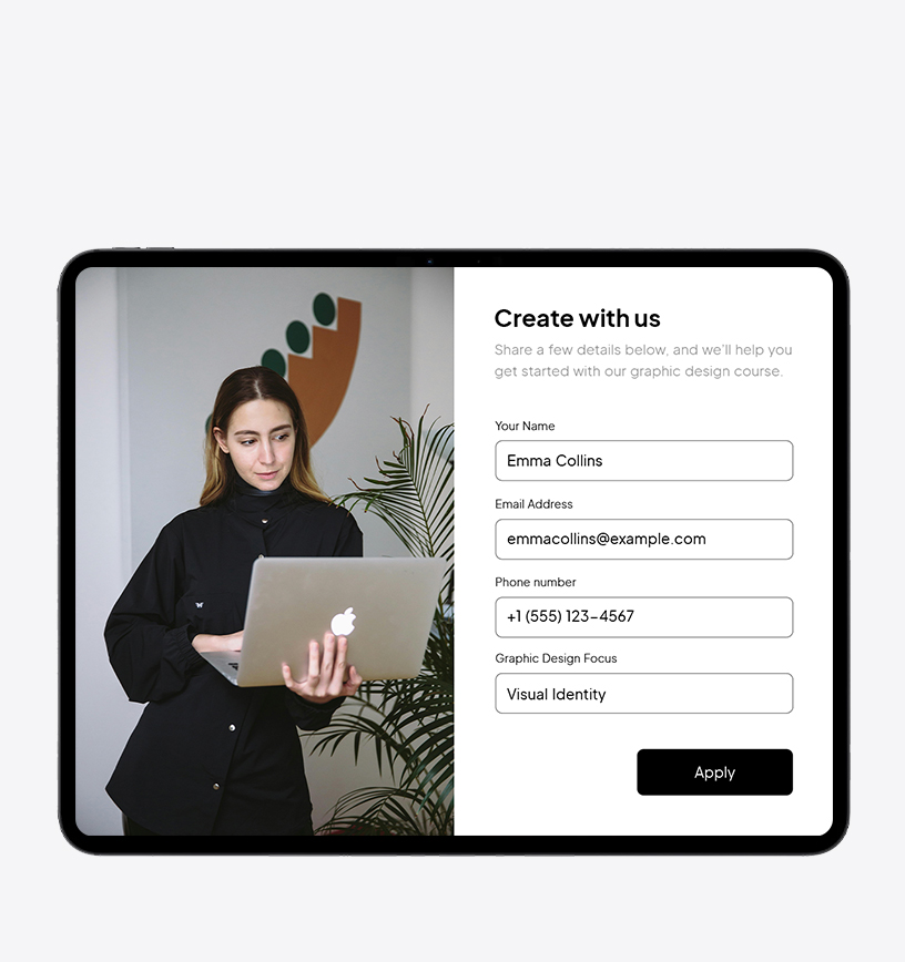 Optimized for  conversions.