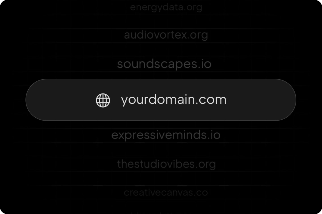 Illustration representing different domains