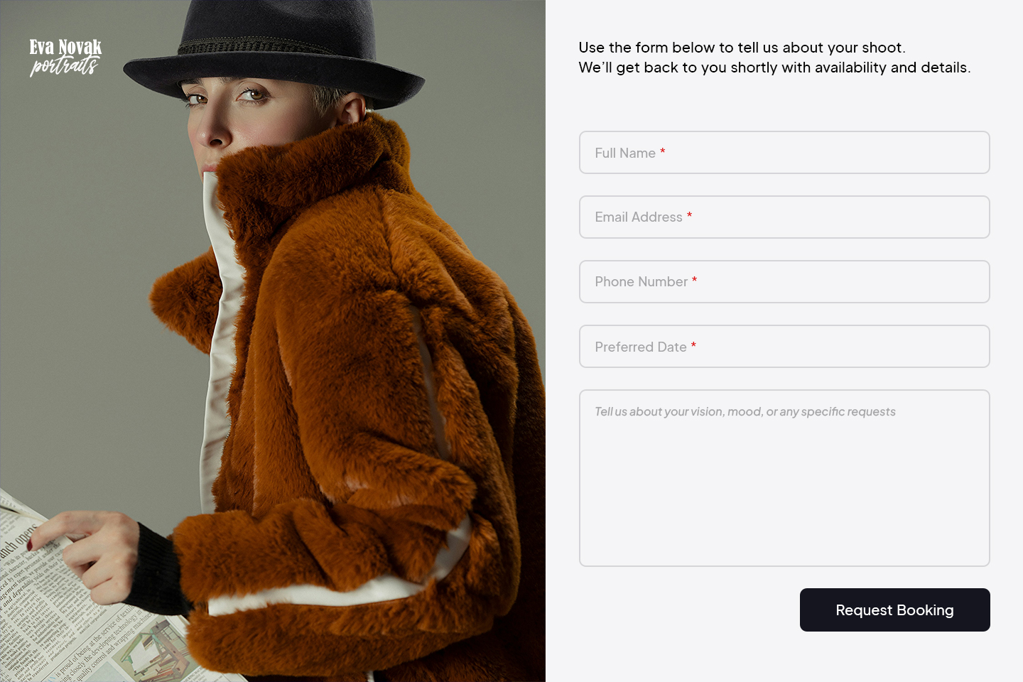 Get inquiries & bookings effortlessly