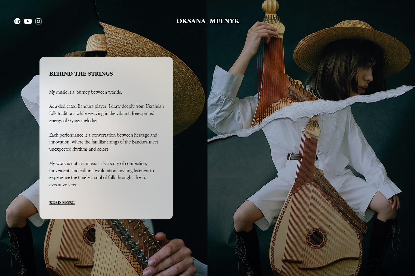 Tell the story behind your work