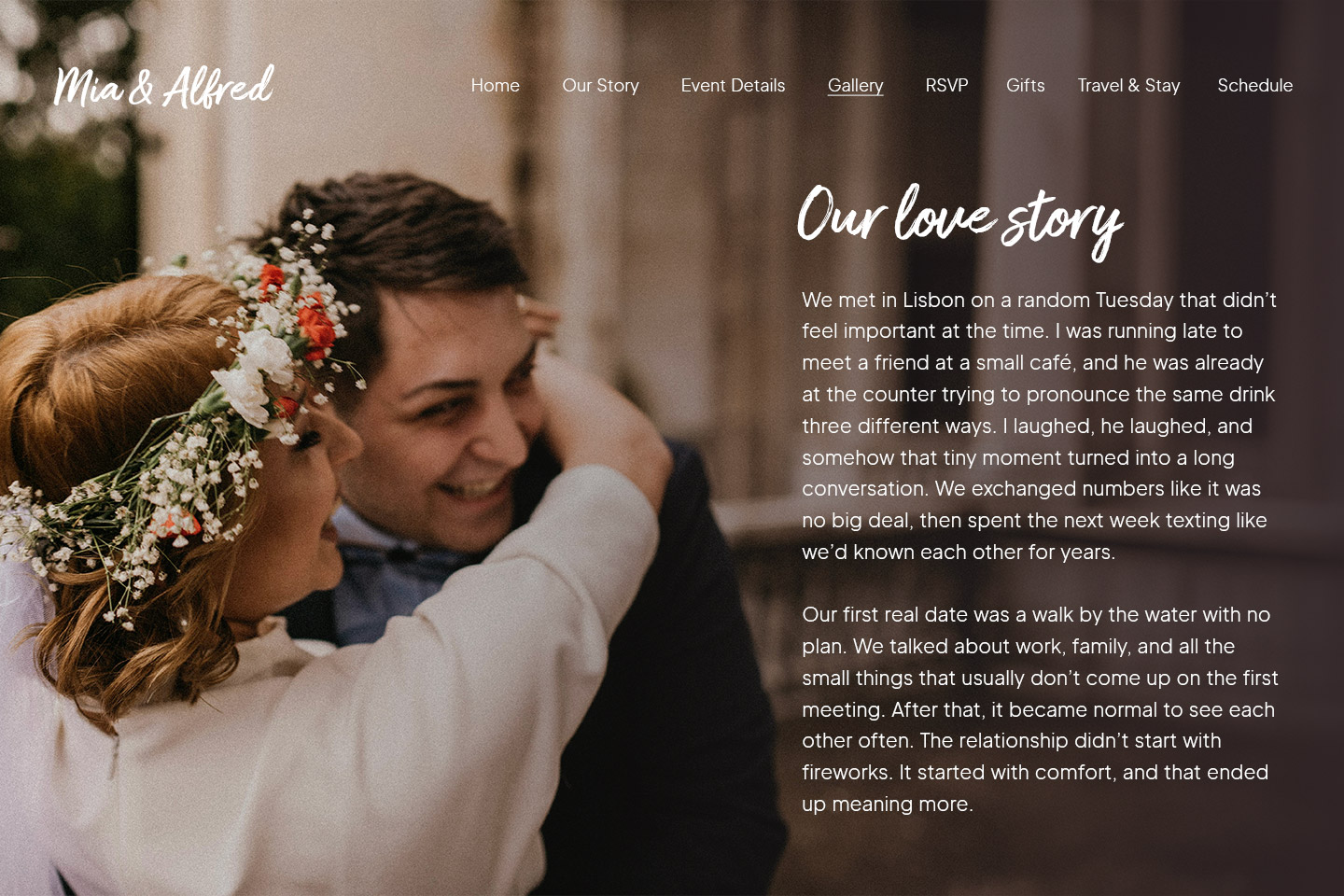 Tell your love story