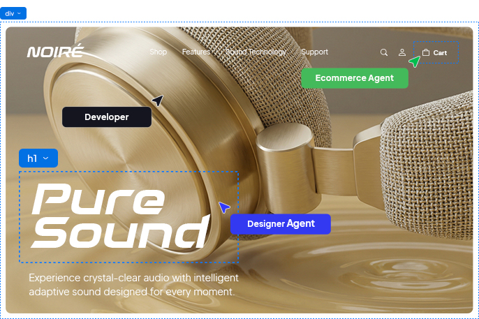 Agents manage everything