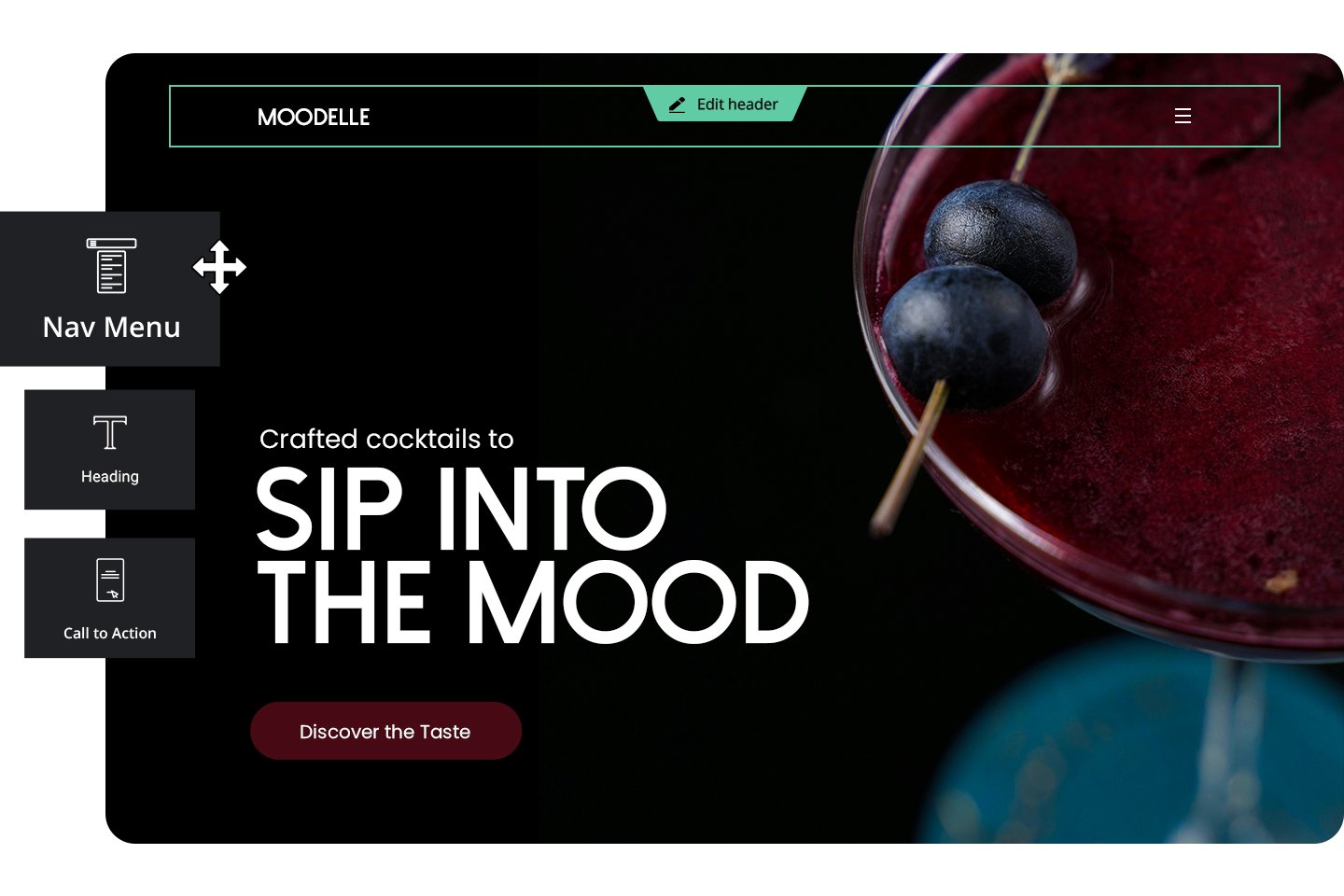 Powerful website editor