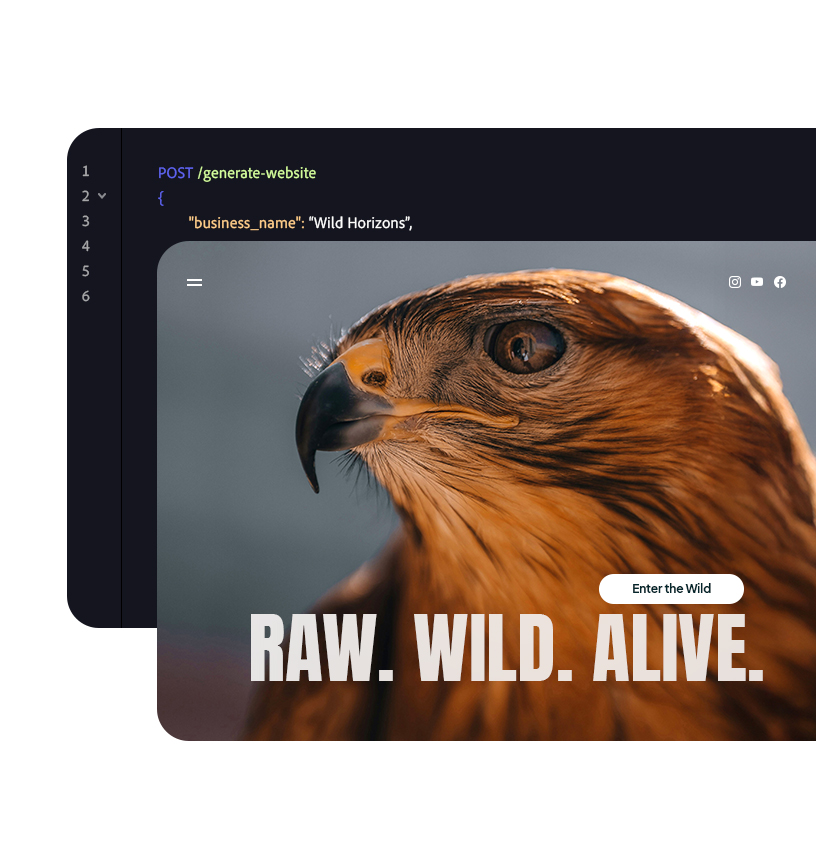Integrate into your dashboard