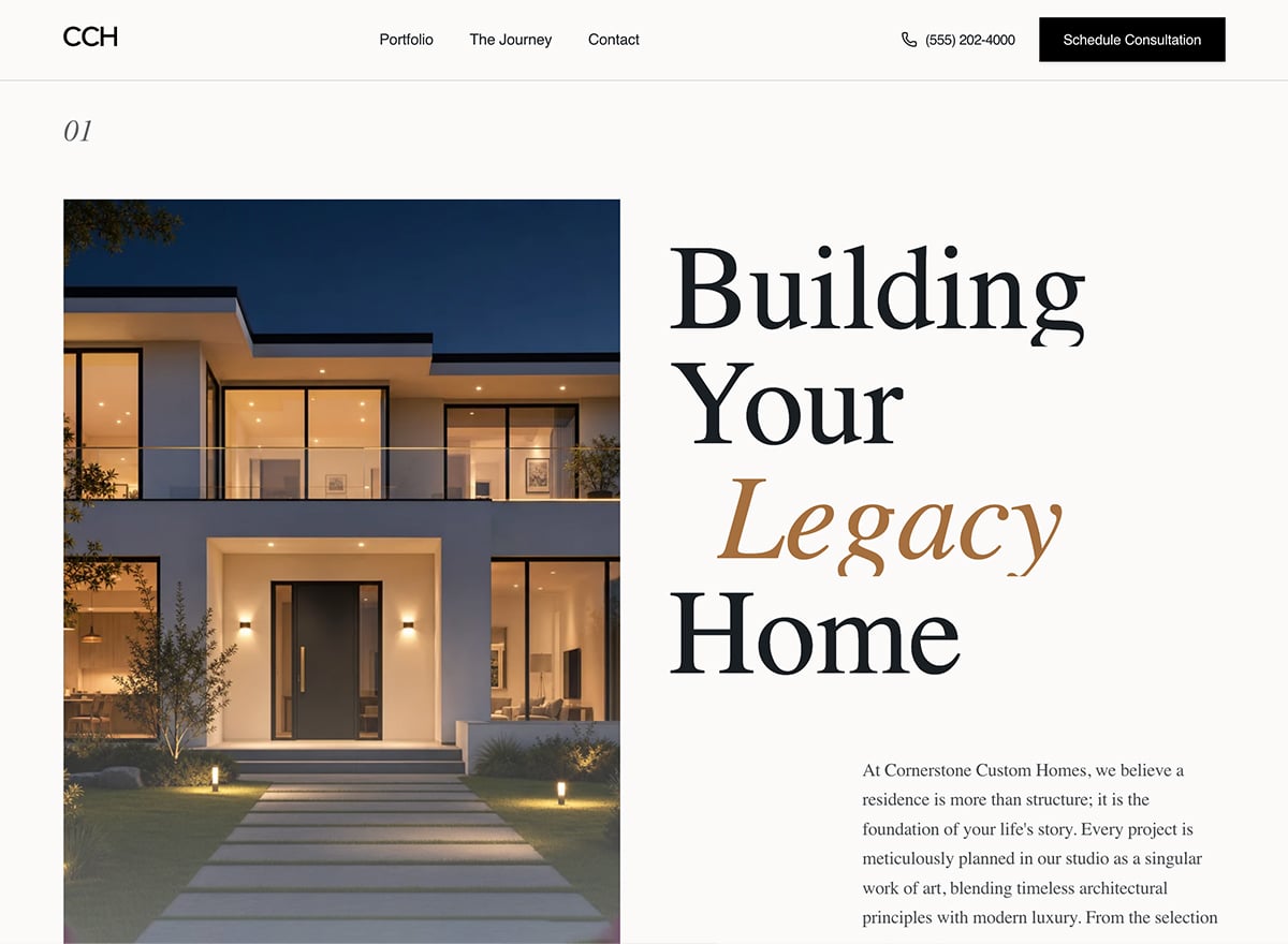 Cornerstone Custom Homes