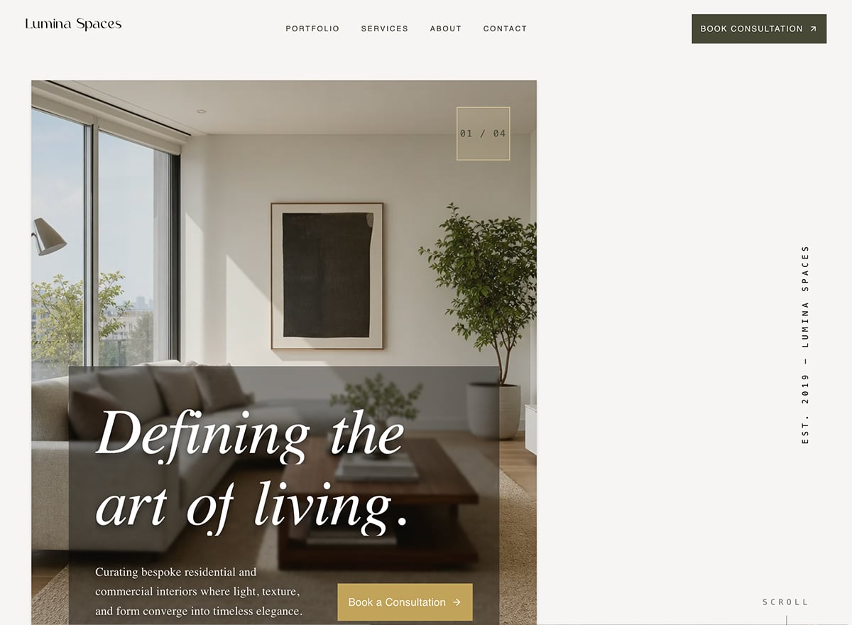 Lumina Spaces