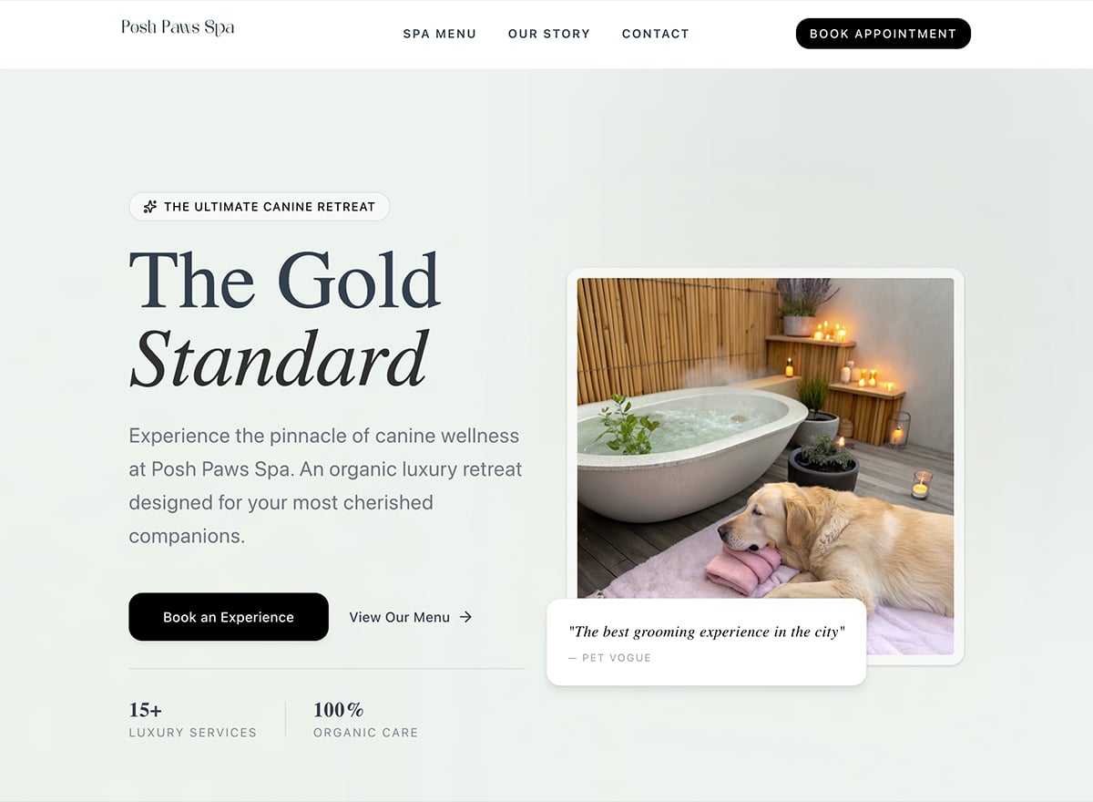 Posh Paws Spa