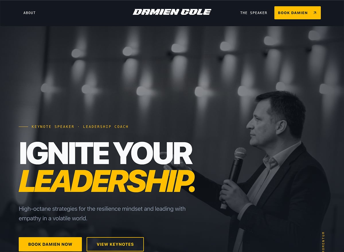 Damien Cole Speaks